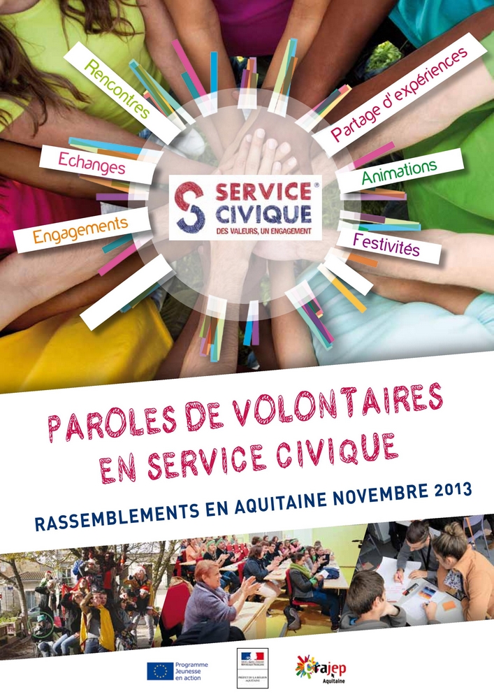 couverture livret rassemblement des volontaires 2013